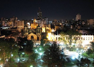 cordoba de noche en Argentina